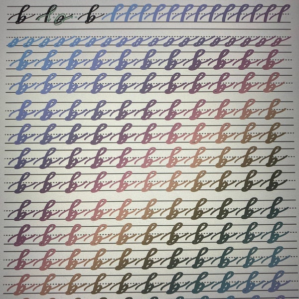 THE ELOISE: Printable Handlettering Worksheets (PDF File Only) From How ...