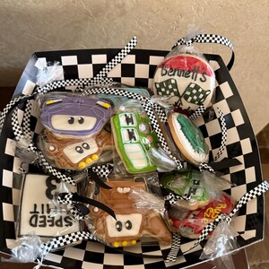 カーズ マックイーン クッキー オーガニック ロイヤルアイシング