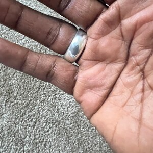 Full Moon Ring: Handcrafted Silver Ring With Unique Design