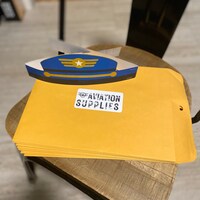 Pilot Hat Paper Crown COLOR YOUR OWN Pilot Hat Printable - Etsy Canada