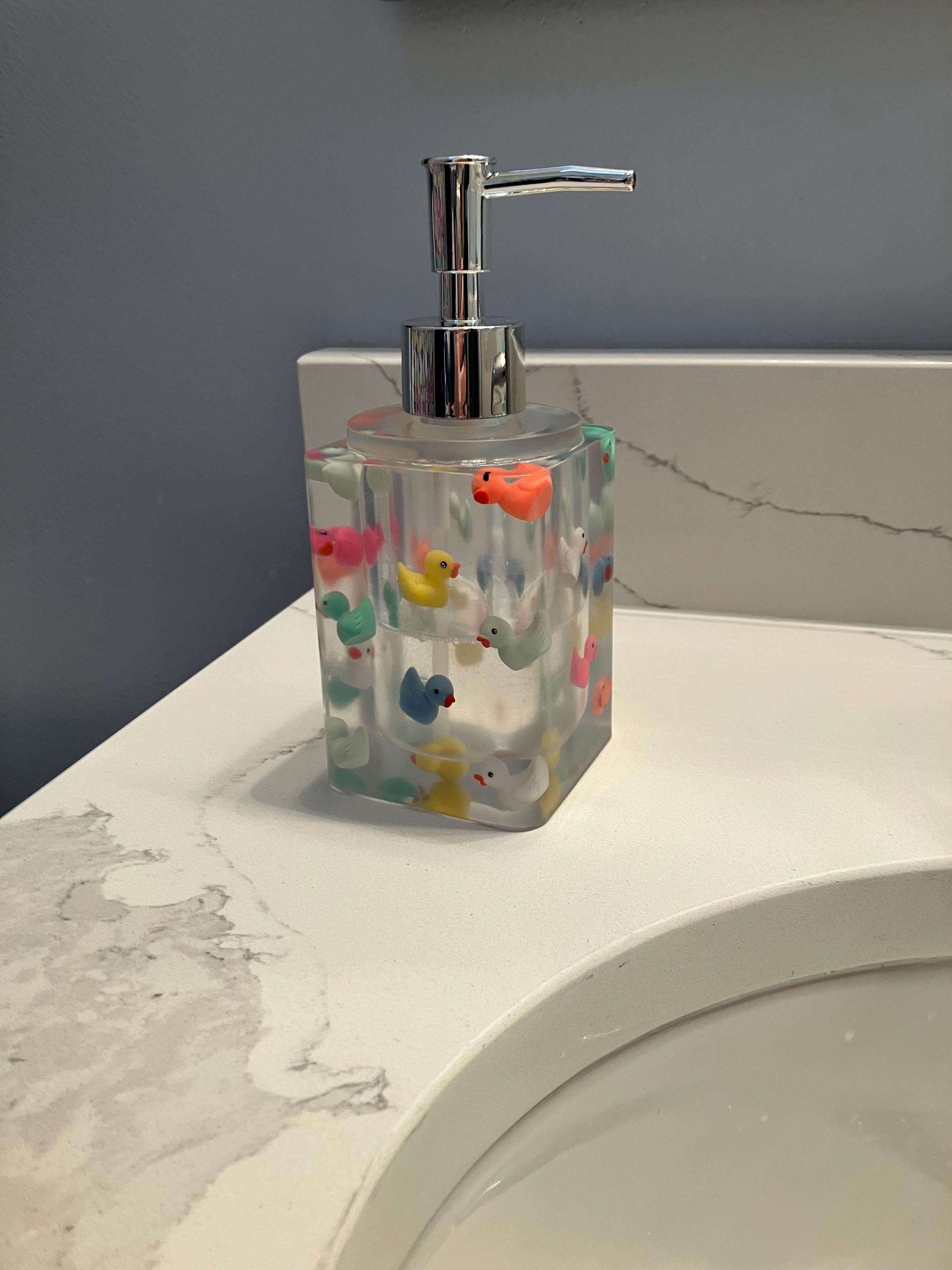 Rubber Ducky Customizable Soap Dispenser