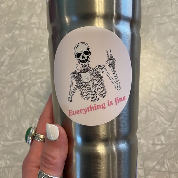 Tombstone Sticker Set of Three - Etsy