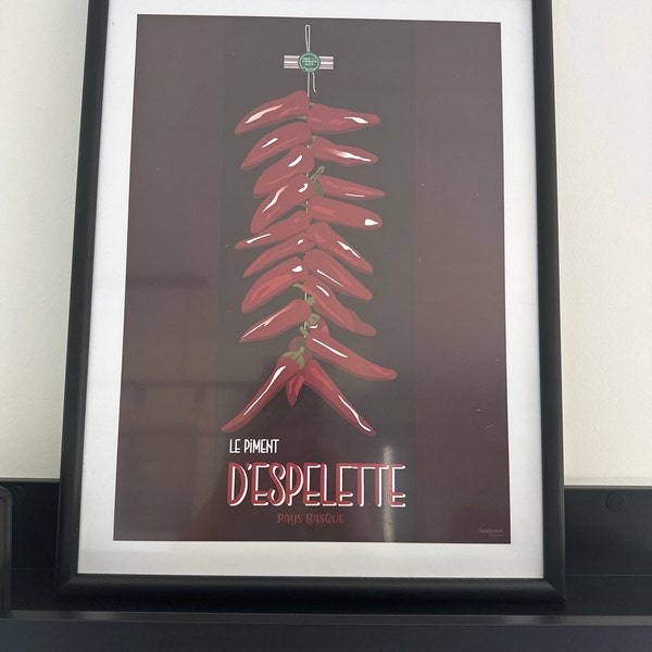 RMLKS Poster De Voyage Vintage Hyeres Décoration Murale Cadeau