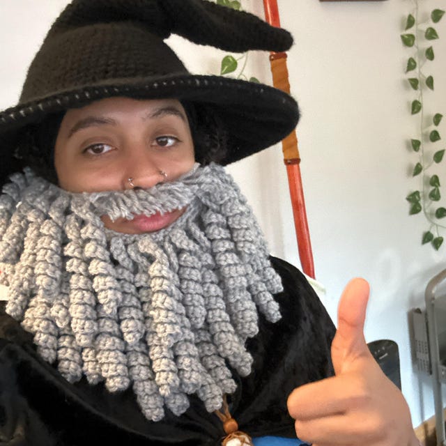 Viking Hat With Beard - Etsy