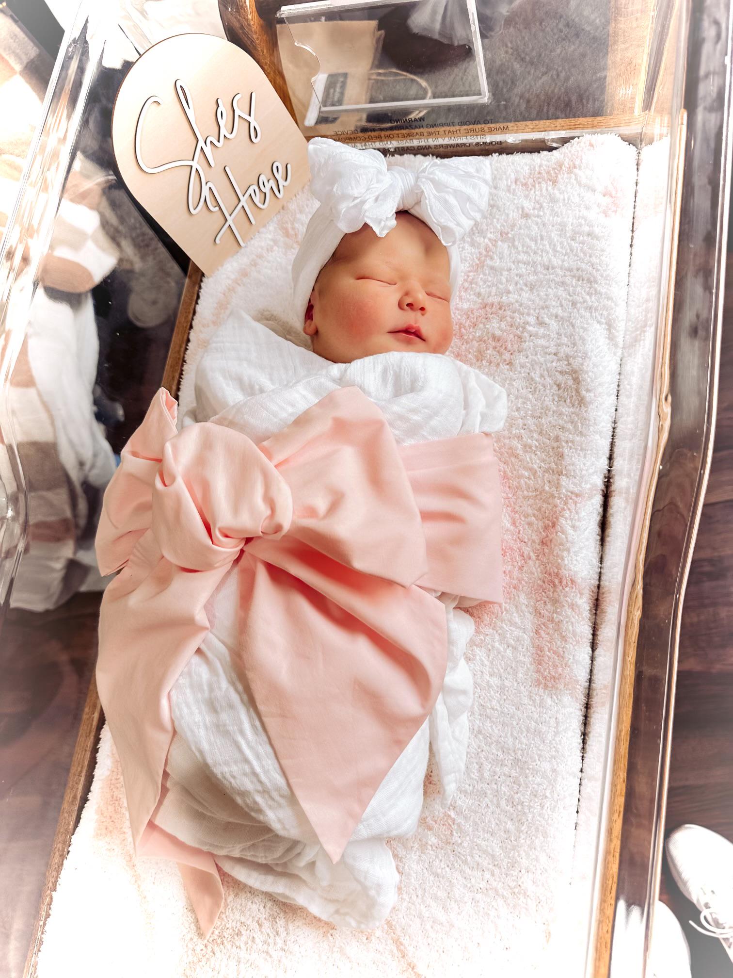 Infant Baby Swaddle Bow