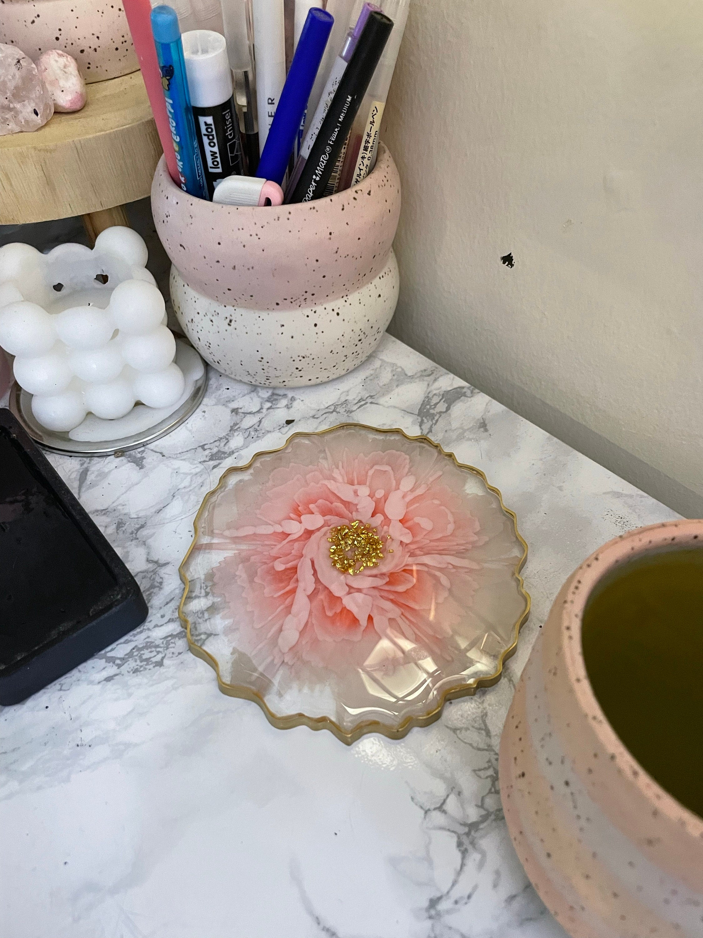 Preserved flowers from Katie's etsy review