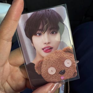 ATEEZ Teddy Bear Photocards || Lucky Draw PC || Unofficial/fanmade