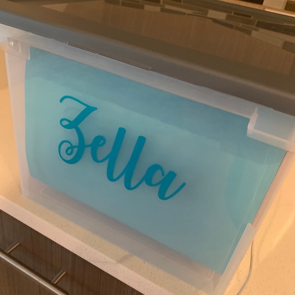 DIY Memory Box Kit - School File Keepsake Organizing Bin - Etsy