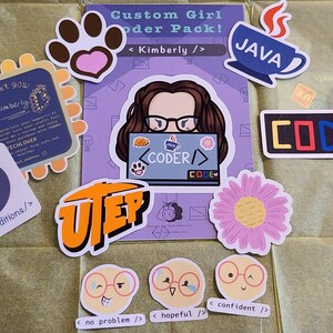 HTML CSS Javascript Transparent Stickers Coding | Etsy