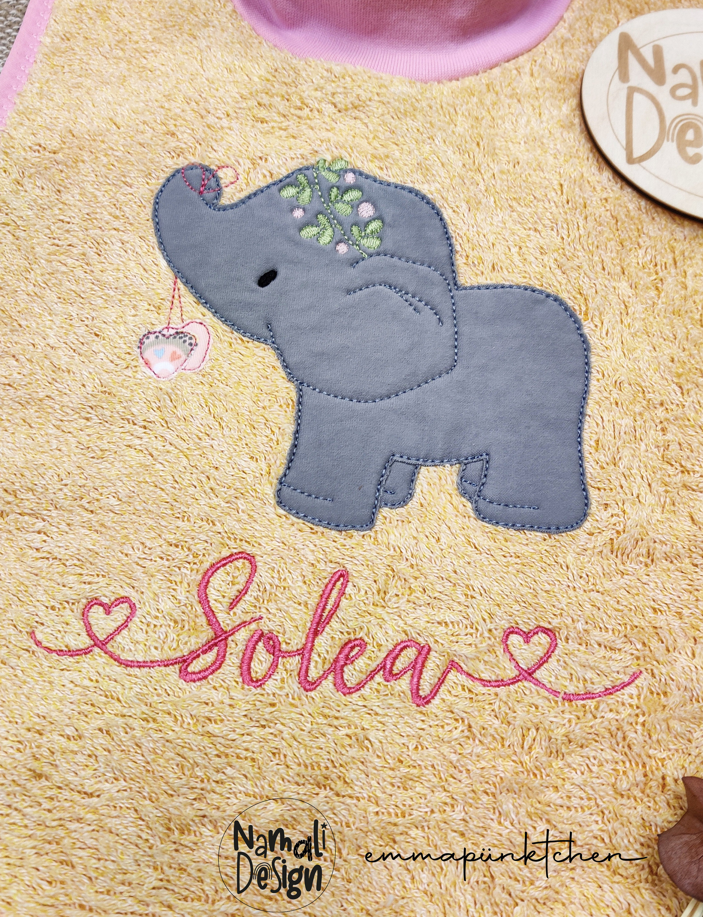 Customer photo for 10 Embroidery fonts bundle