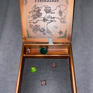 POFULL D&D Kosmetiktasche ‚This Is How I Roll‘ – Geschenk Für Rollenspiel-Fans