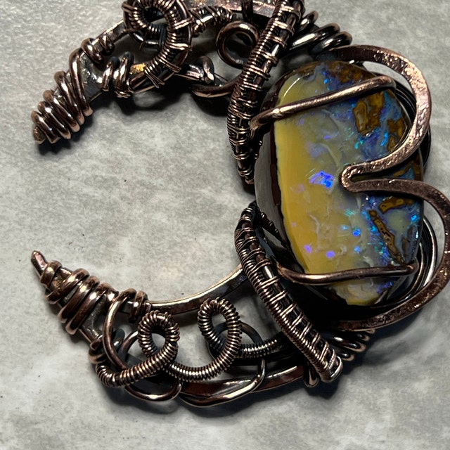 Crescent Moon Wire Wrap Tutorial, Wire Wrapping Tutorial