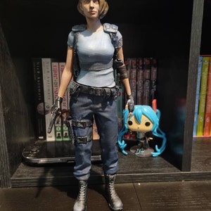 Resident Evil Jill Valentine 1/6 STARS Figure W/ Base 