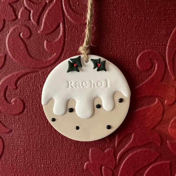 Christmas pudding accessories