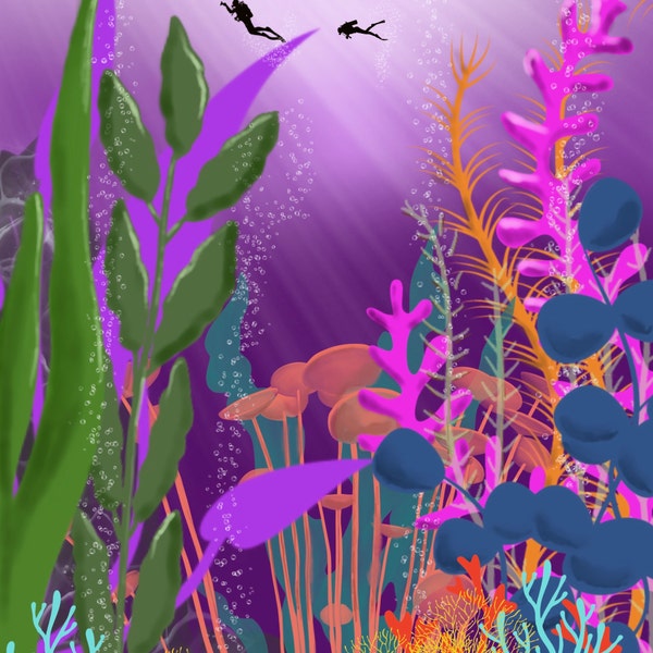 Under the Sea - Brushes for Procreate - Etsy
