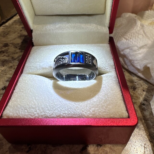 Class Ring Black Matte, High School Class Ring , College