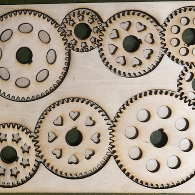 PRECISION GEAR Files, 2DP, Laser Cut Files, CNC Programming. These True