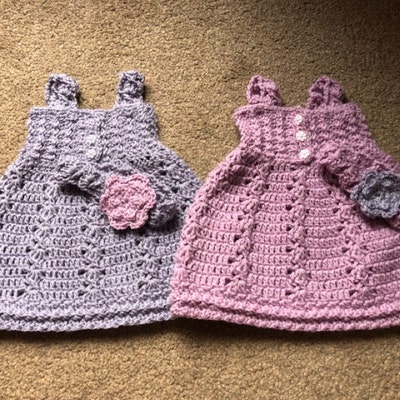 Crochet Dress PATTERN Sea Breeze Dress sizes up to 10 Years english ...