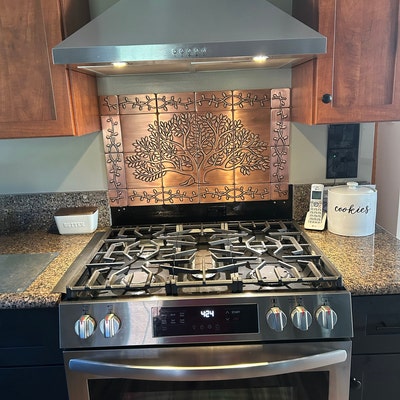 Beautiful Celtic Tree of Life Set of 13 Handmade Tiles 100% Copper ...