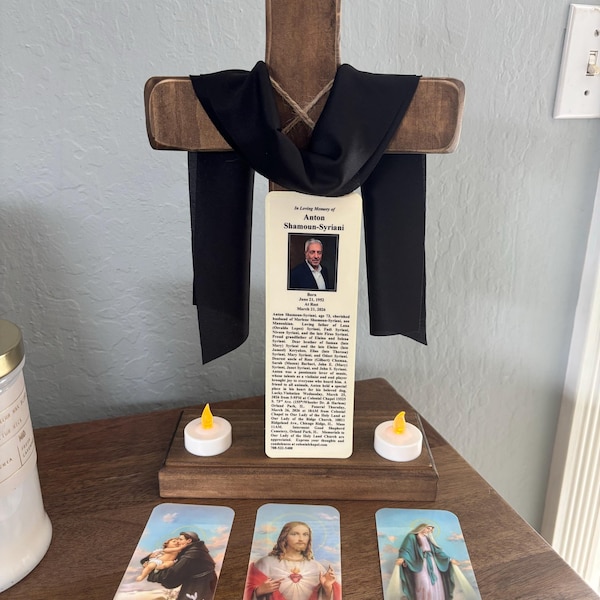 Easter Rugged Cross Wooden Easter Cross With Sashes – Rustic Rugged Cross | Christian ...
