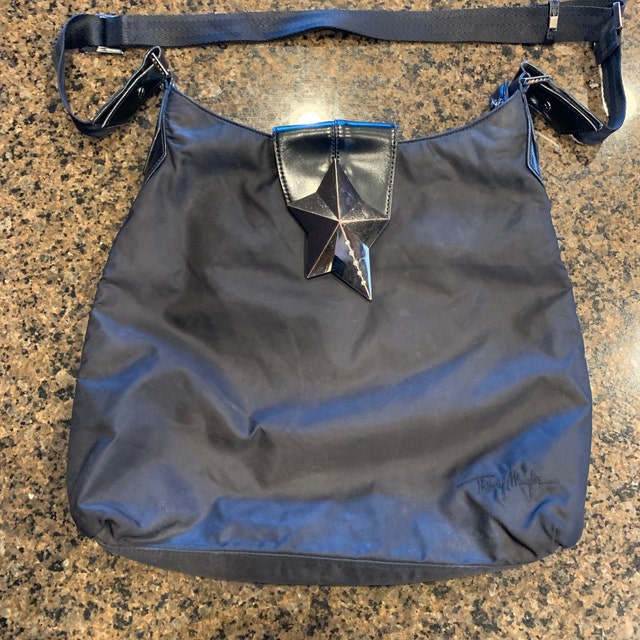 Thierry Mugler Nylon Sidestar Bag - Etsy