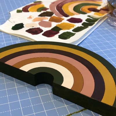 Wooden christmas letter