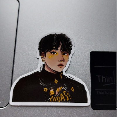 Stickers Bts Fanart Vinyl Sticker Waterproof Sticker - Etsy