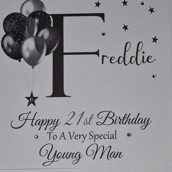 Personalised Birthday Card For Daughter, Granddaughter, Niece - Any Age (18th, 21st, 30th)