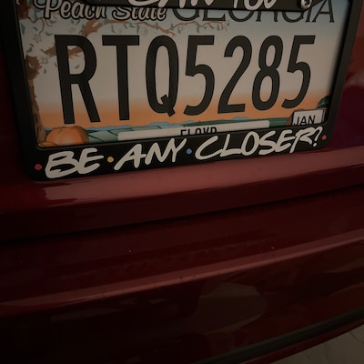 I Got That Dog In Me Funny Hot Dog Classic Aluminum Car License Plate Frame - Et - Foto 2