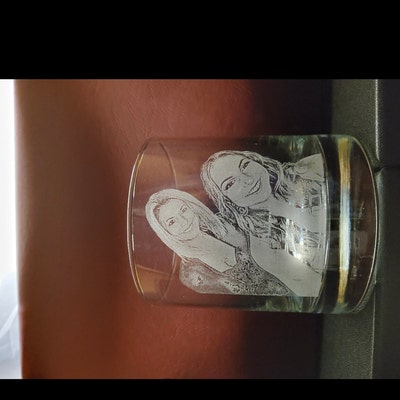 Father's Day Gift From Daughter Glass Fathers Day Gift, Dad Gift, Papa ...