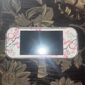 Pink Cherry Blossom Nintendo Switch Lite Skin Cute Soft Etsy Singapore