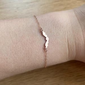 Customer photo, Bat Bracelet