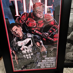 パニッシャー デアデビル Netflix パルプ レトロ ブックカバー 風刺