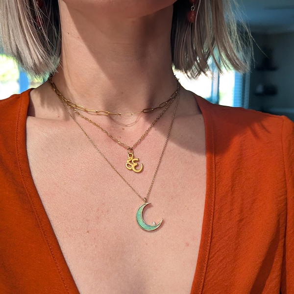 18K Gold-Plated Chain Necklace main image 1
