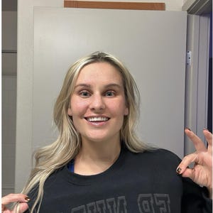 Kaili lade till en bild av sitt köp