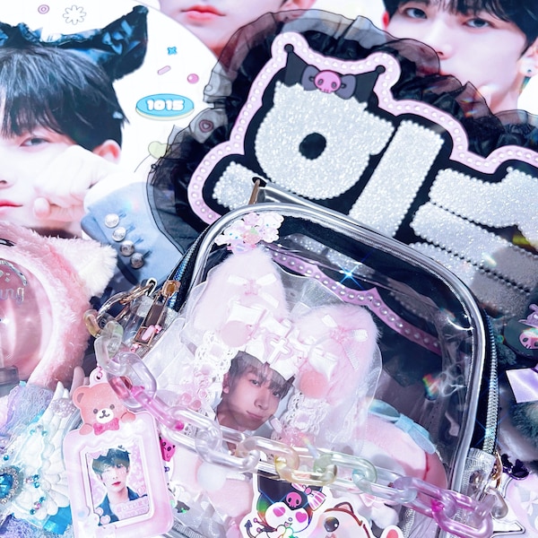 AKTAP At-Z Borsa A Tracolla Mini Per Cellulare - Merch Ufficiale Per Fan At-Z, Regalo Kpop