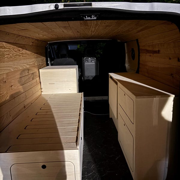 Side Console Plans for Campervan/van/motorhome - DXF Files for CNC ...