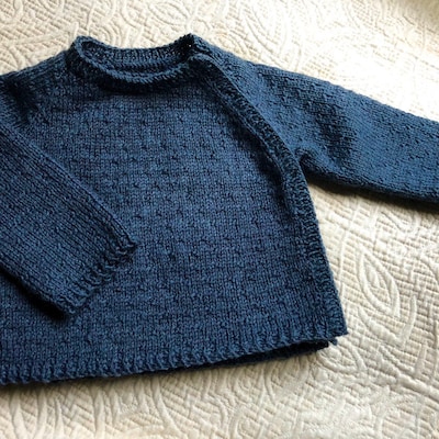 Knitting Pattern Baby Wool Cardigan Instructions in English PDF Sizes ...