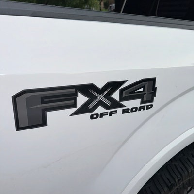 4x4 Truck Bed Decals, Black (Set) for Ford F-150 and Super Duty FX4 Off Road | eBay