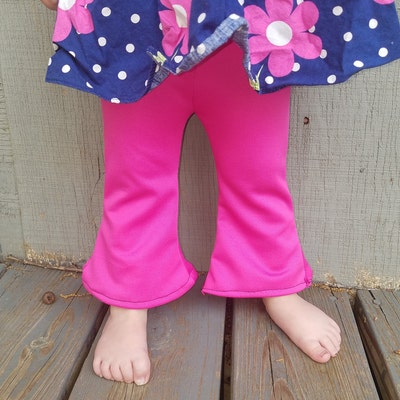 High-waisted Baby Bell Bottoms PDF Pattern and Tutorial Flares ...
