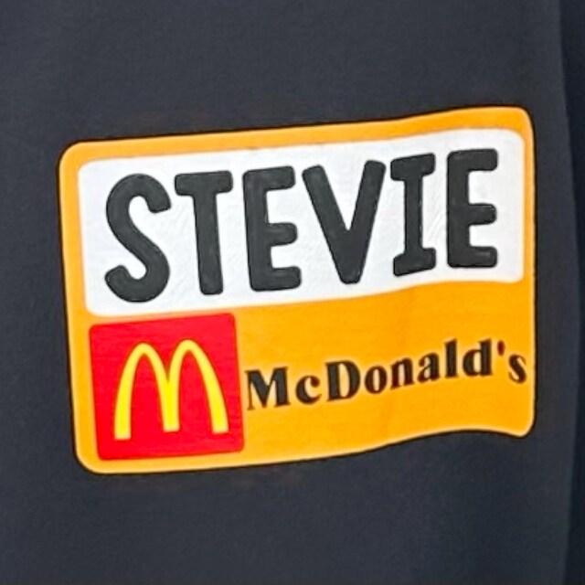 専用　　　マクドナルド ハッピーミールのロゴが描かれた看板 マクドナルド、マクドナルド SVG、マクドナルド、マクドナルド SVG