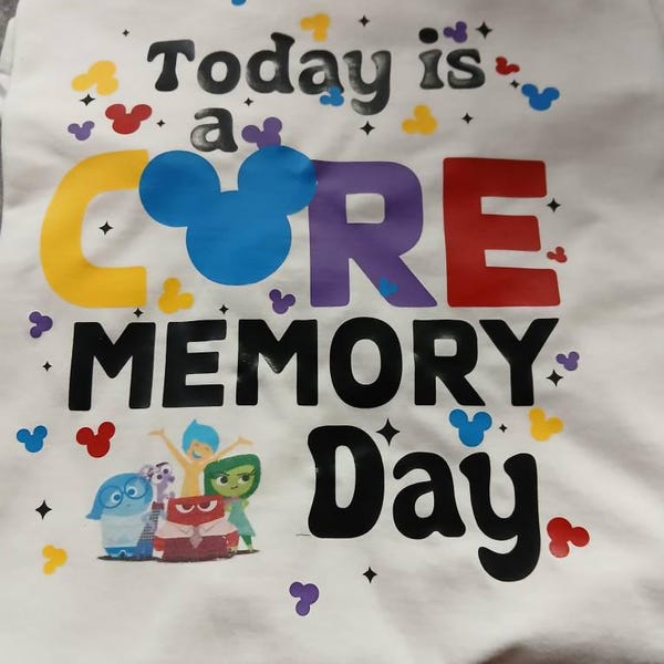 Today is a Core Memory Day Svg Png, Inside Out Svg Png, All the Feels ...