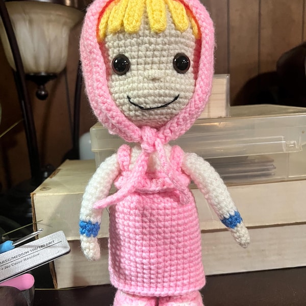 Happy Threads Handcrafted Amigurumi- Bellz Doll