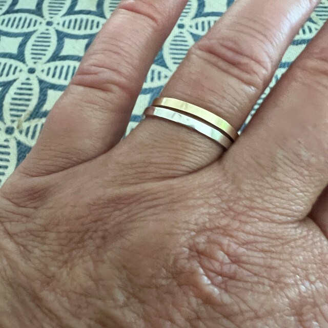 Handcrafted 925 Sterling Silver Flat Band Ring – 2mm Solid, Tarnish Resistant, Wedding Or Anniversary
