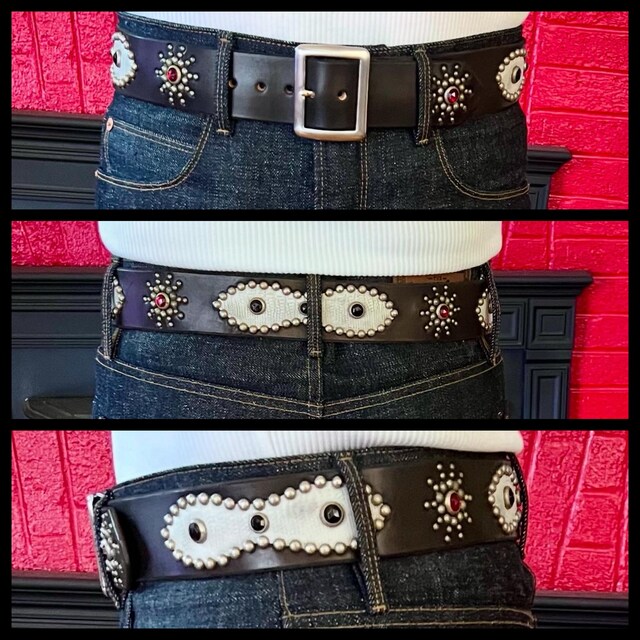 Handmade Studded, Jeweled, Rockabilly, Western, Motorcycle