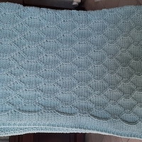 CROCHET PATTERN Aran Green Cables Blanket Make to Any Size PDF Download ...