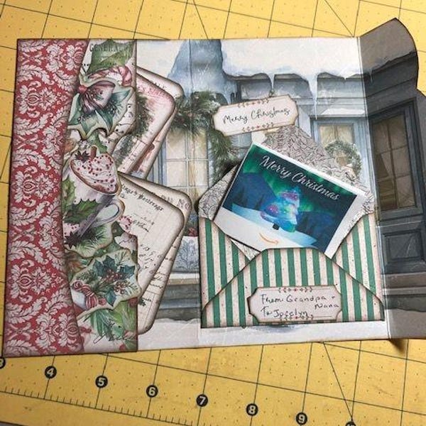 Sweet Cottage Girls Folio Kit, Printable Folding Folio, Vintage Country ...