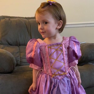 Rapunzel Princess Dress /tangled Dress Girl/ Inspired Disney Princess ...