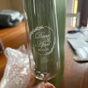 April added a photo of their purchase