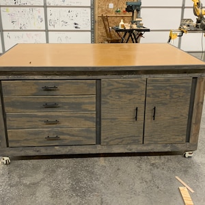 The Versatile Garage Shop Workbench Digital Plans - Etsy